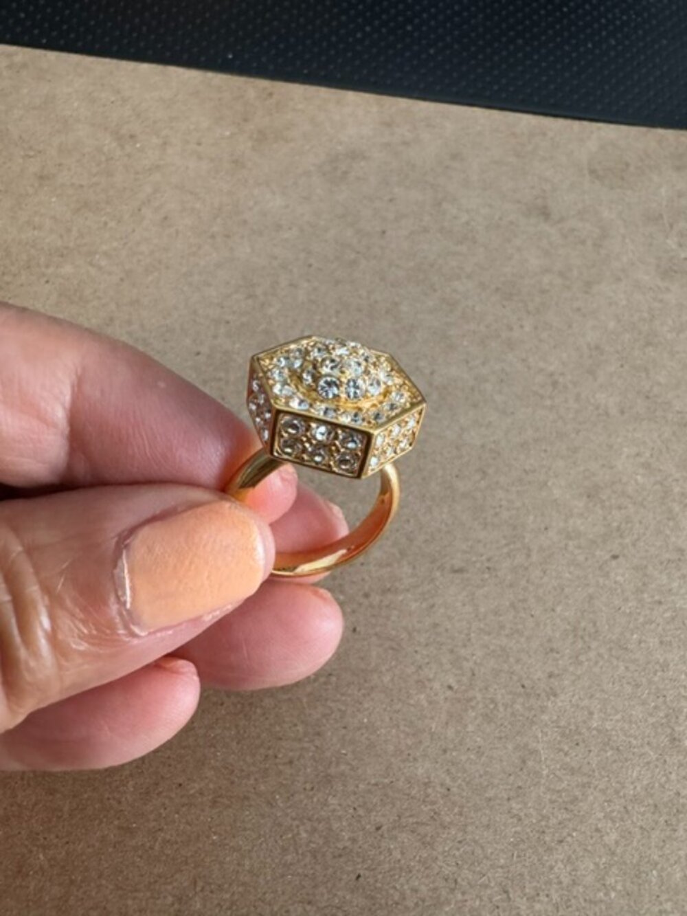 C.C. SKYE CRYSTAL RING